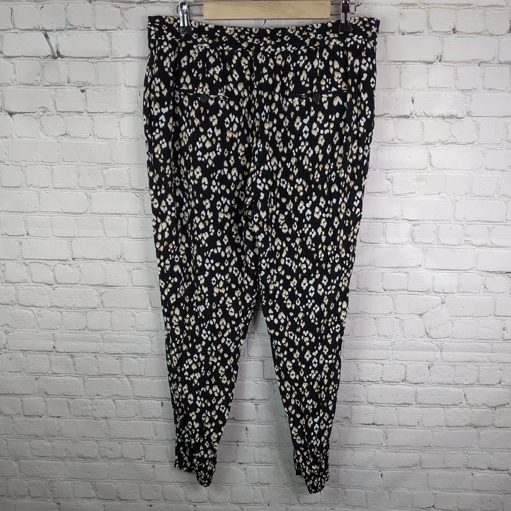 Zara Leopard Print Career Wear Dress Pants